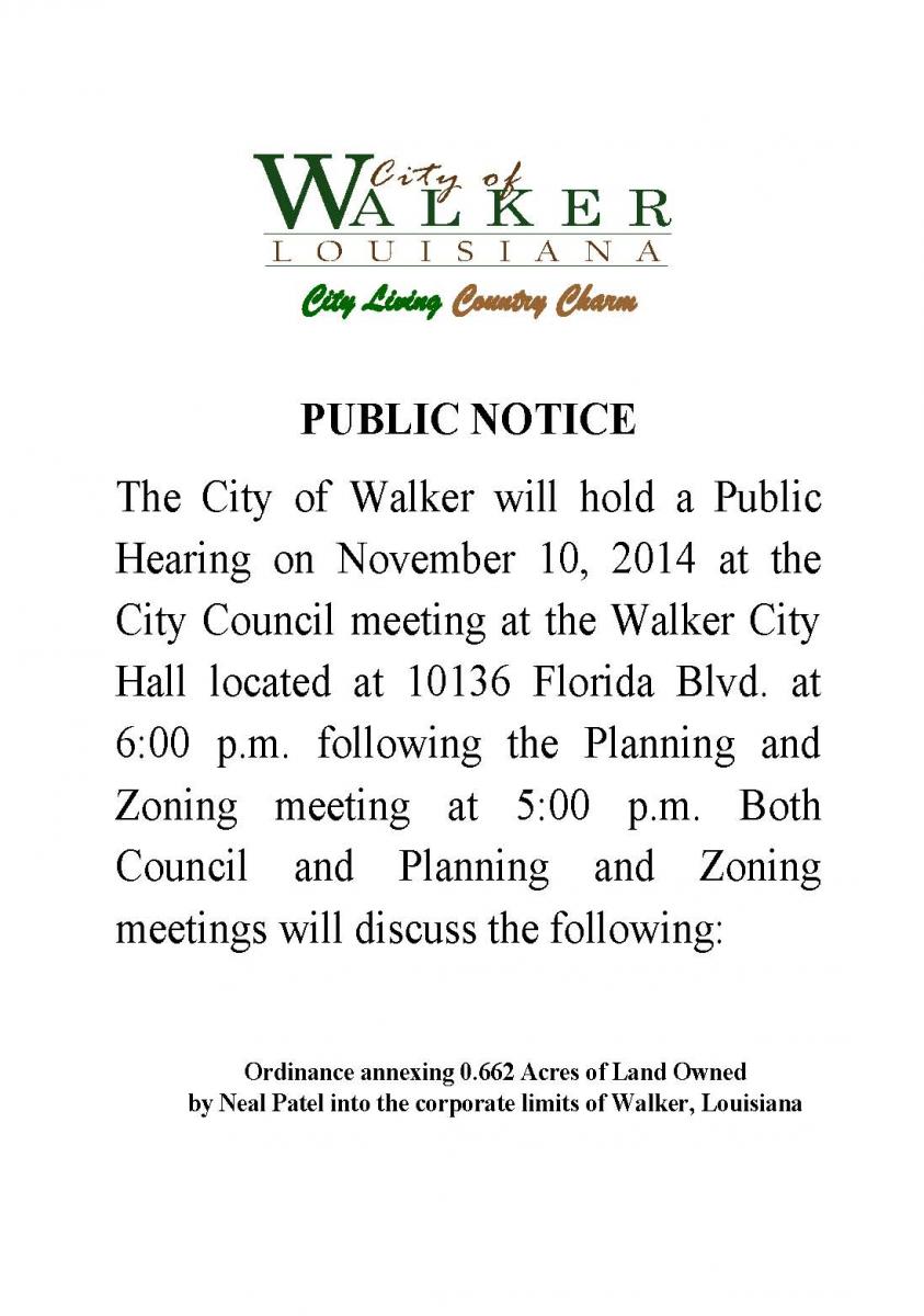 Public Notice